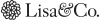 LISA LOGO HORIZ BLACK logo