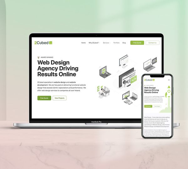 2cubed web design